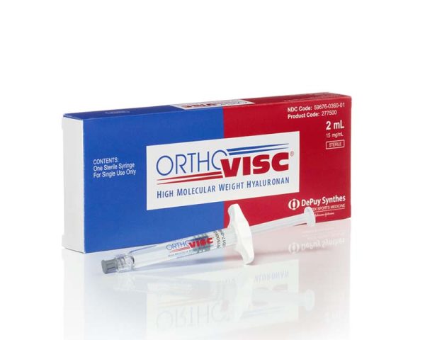 Orthovisc - Hyaluronic Acid Viscosupplement Treatment For OA Pain - Anika