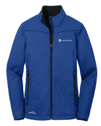 Women's Eddie Bauer Cobalt Blue Weather- Resist Softshell Jacket